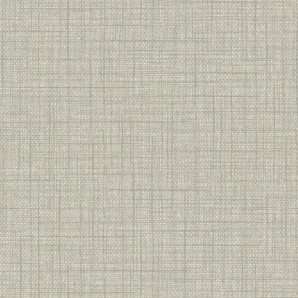 Woven Raffia 27 - Light Pewter | Silvers and Pewters Textures Wallpaper for Hallway, Powder Room, and Entryway