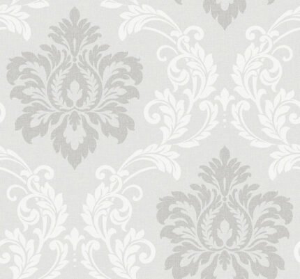 Deco Damask - Cool Mist Deco Collins & Company Wallpaper dc61608