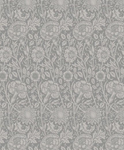 Tonal Floral Trail - Argos Grey Legacy Prints Seabrook Designs Wallpaper et12507