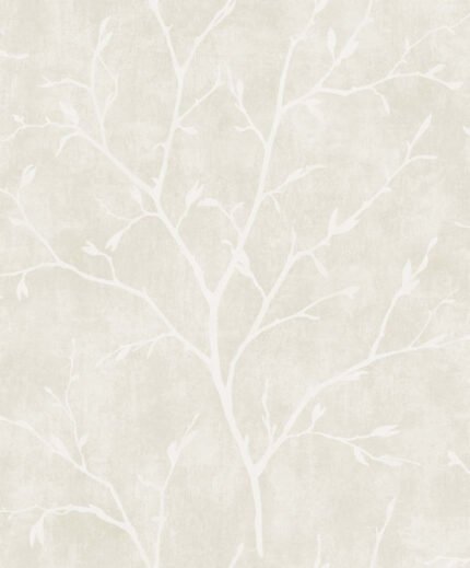 Flanders - Soft Cream White Heron Seabrook Designs Wallpaper ew10205