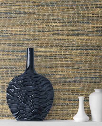 Rina - Peaceful Night | Multicolors Textures Wallpaper for Accent Wall, Powder Room, and Nursery