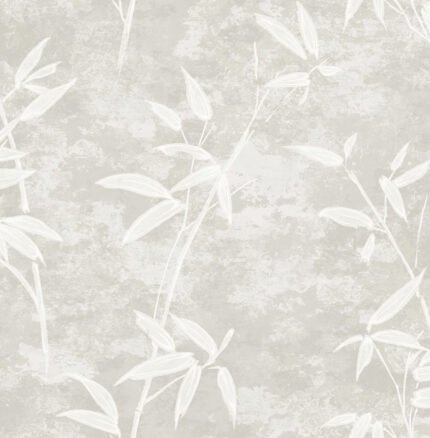 Honshu Bamboo - Henon Gray Japandi Style Seabrook Designs Wallpaper jp10908