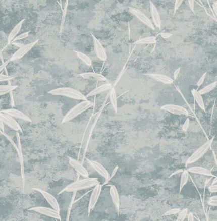 Honshu Bamboo - Cloudy Japandi Style Seabrook Designs Wallpaper jp10912
