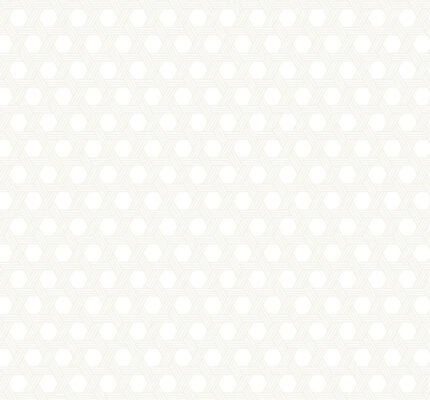 Cabana Wicker - Gray and Eggshell | Grays Geometrics Wallpaper for Office, Accent Wall, and Entryway