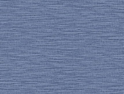 Faux Linen Weave - Coastal Blue Luxe Retreat Lillian August Wallpaper ln10902