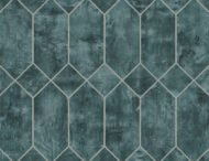 Emerald and Metallic Silver