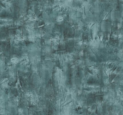 Rustic Stucco Faux - Emerald | Greens Textures Wallpaper for Dining Room, Office, and Nursery