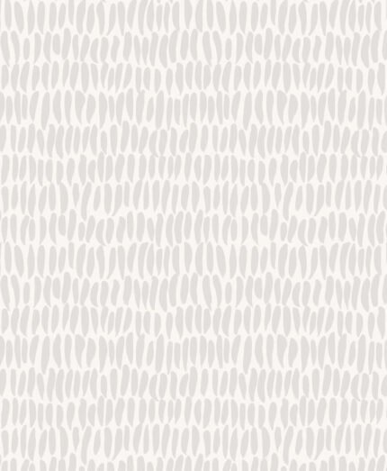 Brushwork - Fog | Grays Abstracts Wallpaper for Powder Room, Kitchen, and Living Room