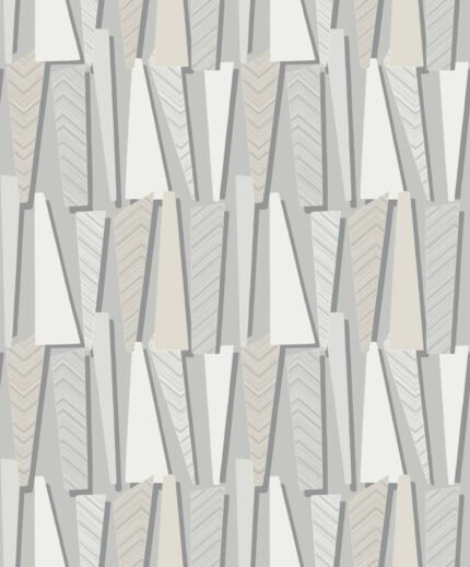 Geometric Shadows - Stone Simple Life Seabrook Designs Wallpaper sl80806