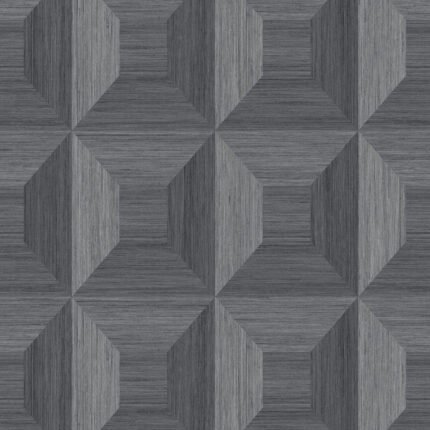 Squared Away 27 - Earl Gray | Grays Geometrics Wallpaper for Office, Accent Wall, and Living Room