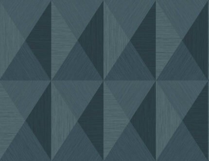 Pinacle 27 - Sovereign | Blues Geometrics Wallpaper for Office, Accent Wall, and Entryway