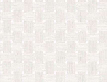 Basketweave 27 - Caster Sugar | Whites and Off Whites Plaids, Checks and Stripes Wallpaper for Dining Room, Accent Wall, and Hallway