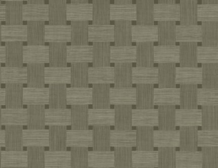 Basketweave 27 - Raw Umber | Browns and Taupes Plaids, Checks and Stripes Wallpaper for Half Bath, Living Room, and Dining Room