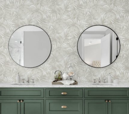 Cordelia - Dove Coastal Haven Lillian August Wallpaper ln40707
