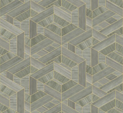 Linnea - Mountain Handmade Selections Seabrook Designs Wallpaper shs10309