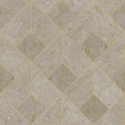 Galileo - Brushed Steel Handmade Selections Seabrook Designs Wallpaper shs10405