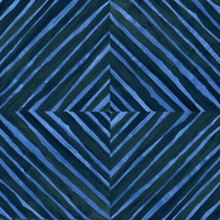 Harmony - Cobalt Glaze Handmade Selections Seabrook Designs Wallpaper shs10505