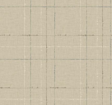 Gorton Plaid - Hazel Fibers & Threads Seabrook Designs Wallpaper th90105