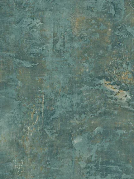 aqua teal patterned wallpaper for bedroom by Pelican Prints