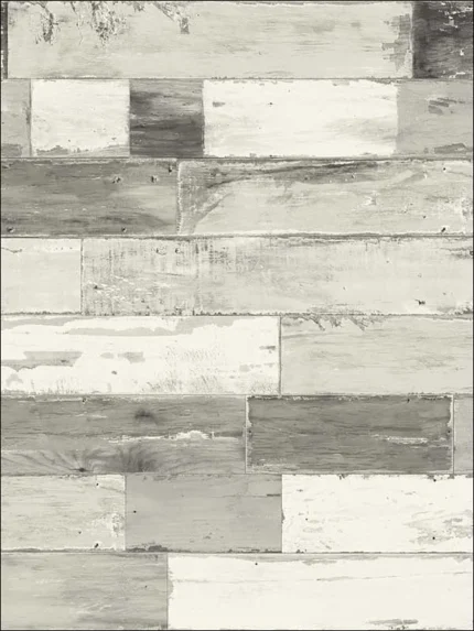 50400 wood wallpaper for bedroom by Pelican Prints