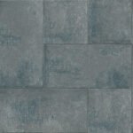 Queensland 27 - Quicksilver | Blues Industrial Wallpaper for Accent Wall, Kitchen, and Hallway