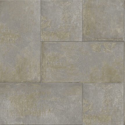 Queensland 27 - Flax | Metallics Industrial Wallpaper for Half Bath, Powder Room, and Kitchen