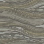 Queensmead on Nonwoven - Dark Grey | Greens Abstracts Wallpaper for Entryway, Accent Wall, and Bedroom