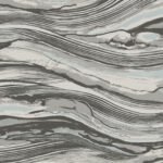 Queensmead on Nonwoven - Grey | Grays Abstracts Wallpaper for Half Bath, Kitchen, and Nursery