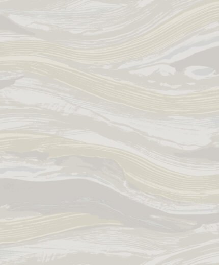 Queensmead on Nonwoven - Light Grey | Whites and Off Whites Abstracts Wallpaper for Hallway, Half Bath, and Entryway