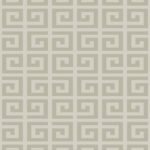 Queensthorpe with Beads - Cream | Warm Neutrals and Beiges Geometrics Wallpaper for Office, Accent Wall, and Kitchen