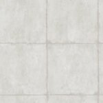 Great Wall Blocks - Metallic Silver and Grey | Grays Textures Wallpaper for Nursery, Hallway, and Accent Wall
