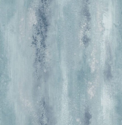 Washy Stripe - Watercolor | Blues Plaids, Checks and Stripes Wallpaper for Bedroom, Half Bath, and Powder Room