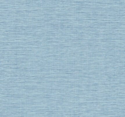 Textile Effect - Blue Tulle | Blues Textures Wallpaper for Hallway, Dining Room, and Half Bath