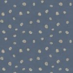 Hubble Dots -  Metallic Blue and Silver
