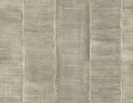 Kepler Stripe - Silver | Silvers and Pewters Plaids, Checks and Stripes Wallpaper for Dining Room, Hallway, and Kitchen