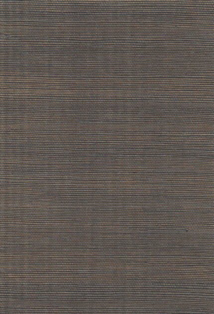 Antika Sisal - Copper Metallic and Charcoal | Coppers and Bronzes Textures Wallpaper for Hallway, Powder Room, and Kitchen