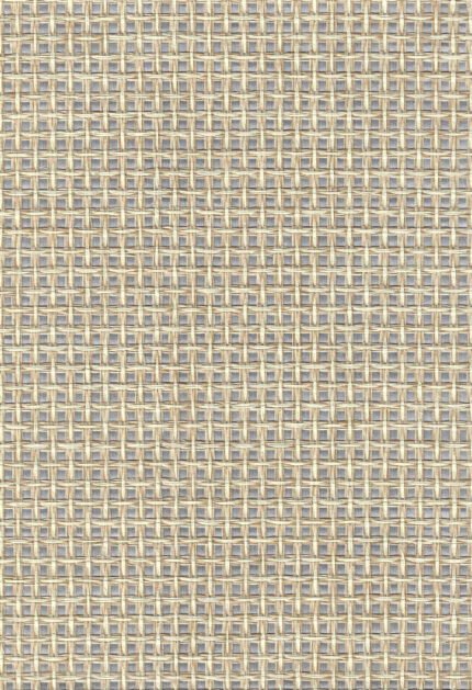 Mallorca Grass - Silver Metallic Cream | Silvers and Pewters Textures Wallpaper for Office, Dining Room, and Powder Room