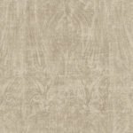 Russell - Loggia | Warm Neutrals and Beiges Damasks and Scrolls Wallpaper for Kitchen, Dining Room, and Accent Wall
