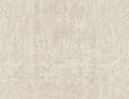 Russell - Winter Walk | Whites and Off Whites Damasks and Scrolls Wallpaper for Living Room, Dining Room, and Kitchen