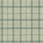 Ralph - Hazel Gaze | Greens Plaids, Checks and Stripes Wallpaper for Hallway, Powder Room, and Accent Wall