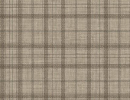 Ralph - Morris Room | Browns and Taupes Plaids, Checks and Stripes Wallpaper for Entryway, Living Room, and Office