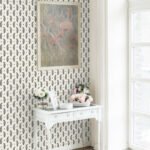 French Country Maia - Temptation | Blacks Paisleys Wallpaper for Entryway, Accent Wall, and Dining Room