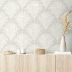 Marco Allover - Foggy Morning | Grays Trees and Leaves Wallpaper for Dining Room, Powder Room, and Kitchen