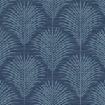 Marco Allover - Island Nights | Navys Trees and Leaves Wallpaper for Bedroom, Office, and Nursery