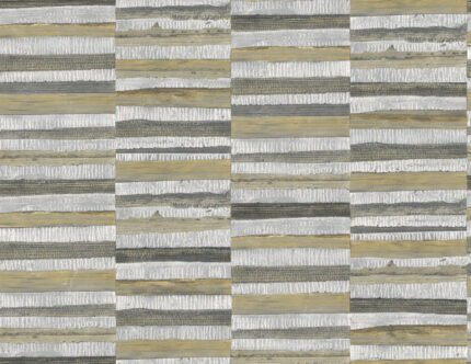 Goodland - Silver Tin | Grays Abstracts Wallpaper for Accent Wall, Dining Room, and Living Room
