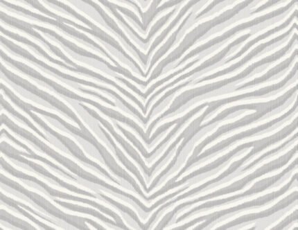 Lindley - Zebra | Grays Animals, Birds and Insects Wallpaper for Nursery, Office, and Hallway