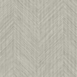 Abilene - Smoke | Grays Geometrics Wallpaper for Office, Accent Wall, and Living Room