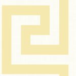 Vogue - Metallic Gold and Off-White | Golds Geometrics Wallpaper for Office, Accent Wall, and Bedroom