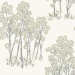 Birch - Macadamia | Warm Neutrals and Beiges Trees and Leaves Wallpaper for Nursery, Bedroom, and Hallway