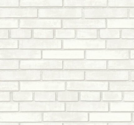 White Brick Screen Print